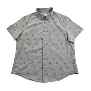 Target LGBTQIAA+ Shirt Men's XL Gray Pride Flag Short Sleeve 100% Cotton EUC